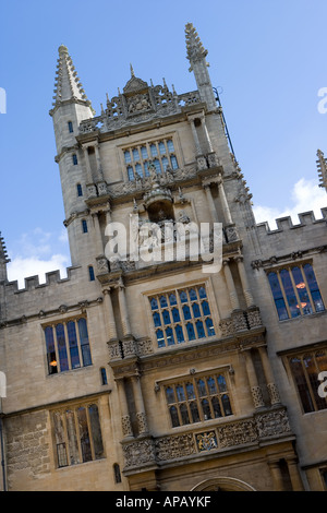 Old Schools Quadrangle Bodleian Library Oxford University Stock Photo