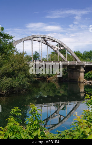 Wilson River Bridge Highway 101 Tillamook Oregon Stock Photo