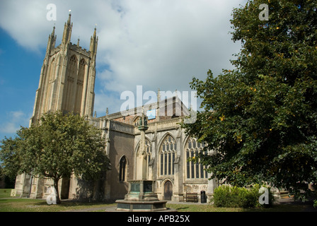 St Cuthbert's Church, Wells, Somerset, UK Stock Photo