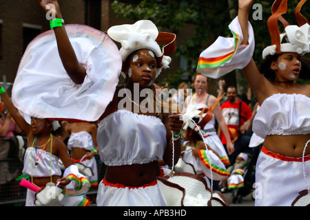 Notting Hill Carnival 2006, Children's Day Parade Stock Photo