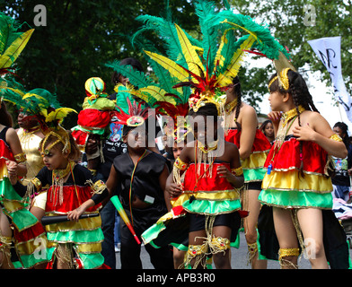Notting Hill Carnival 2006, Children's Day Parade Stock Photo