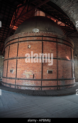 The Four des Casseaux porcelain firing oven at Limoges Stock Photo
