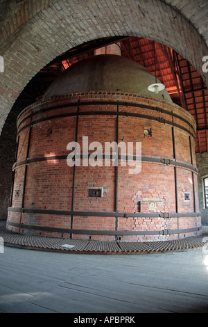 The Four des Casseaux porcelain firing oven at Limoges Stock Photo
