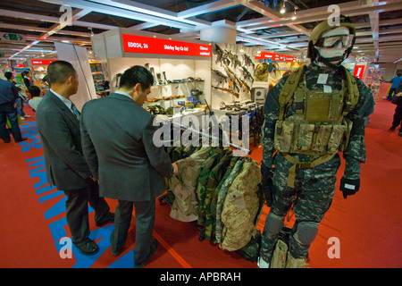 Chinese Toy Gun Manufacturer Toy and Games Fair Hong Kong Convention and Exhibition Centre Stock Photo