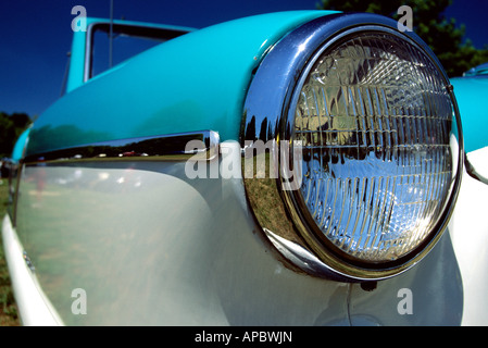 Nash Metropolitan Antique Classic British Car Stock Photo