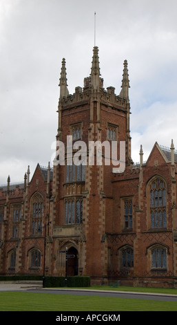 The Lanyon Building, Queen's University, Belfast, N. Ireland Stock Photo