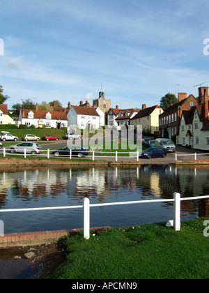 finchingfield quaint village essex england uk gb Stock Photo - Alamy