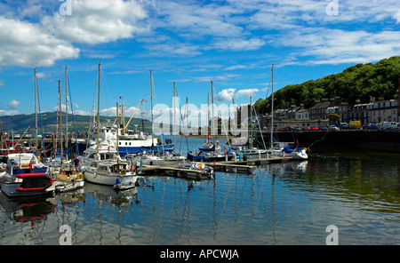 Harbour Rothesay Isle of Bute Argyll & Bute Scotland Stock Photo