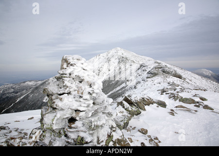 Appalachian Trail Scenic views along the Franconia Ridge Trail.Located in the White Mountains New Hampshire USA Stock Photo