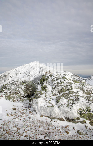 Appalachian Trail Mount Lincoln from the summit of Little Haystack ...