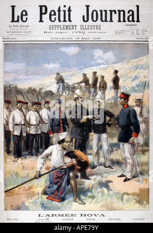 LE PETIT JOURNAL - supplément illustré numéro 235 - L'ARMEE HOVA