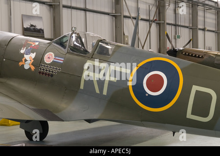 Supermarine Spitfire of the Battle of Britain Memorial Flight Stock Photo