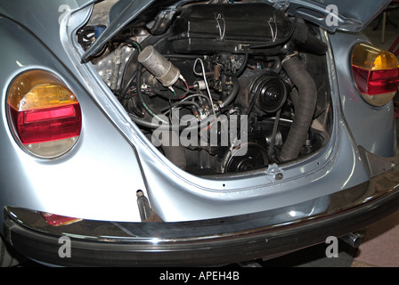 Volkswagen Beetle Engine Stock Photo