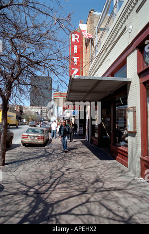 The Ritz,6th street Austin, Texas , United States Of America Stock ...