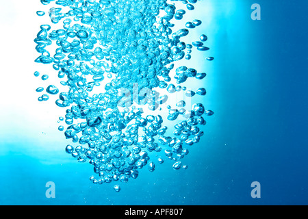 air bubbles Stock Photo