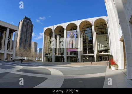 New York Metropolitan Opera House at Lincoln Center Stock Photo