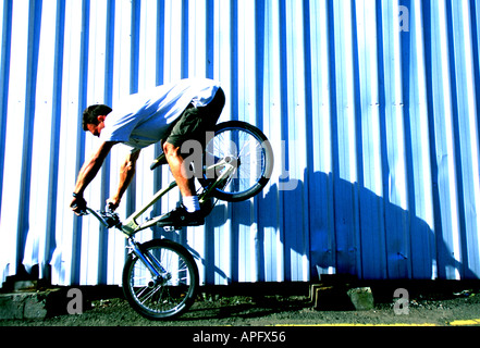 BMX ACTION Stock Photo