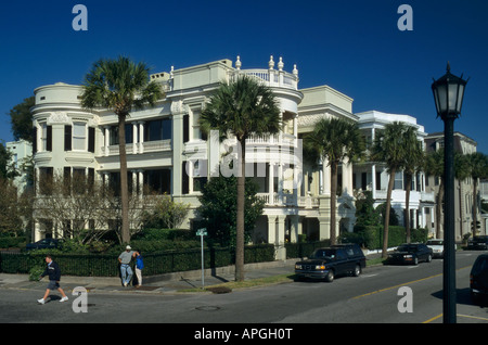 East Battery Street in Charleston South Carolina USA Stock Photo