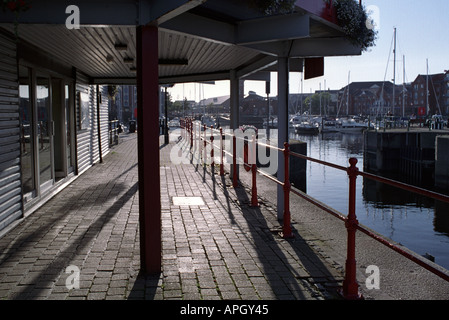 Swansea Marina Stock Photo