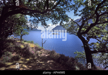 Ullswater Lake in the English Lake District National Park Cumbria Stock Photo