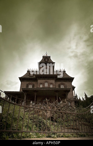 A haunted house Stock Photo
