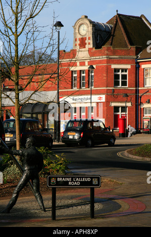 railway station Basingstoke old market town hampshire england uk gb Stock Photo