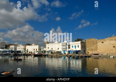 The Old Port, Medina and kasbah of Bizerte Stock Photo