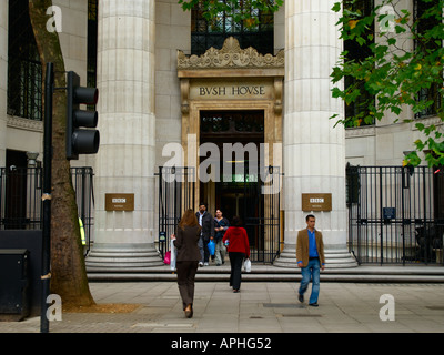 Bush House BBC World service HQ Stock Photo