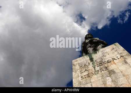 Che Guevara Memorial Statue on the Plaza de la Revolucion in Santa Clara, Cuba. Stock Photo