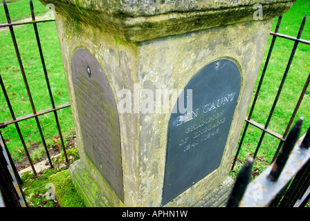 Benjamin Caunt bareknuckle fighters tomb. Stock Photo