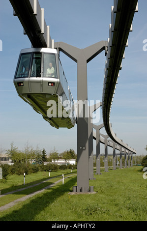 Skytrain, Duesseldorf International Airport, Germany. Stock Photo