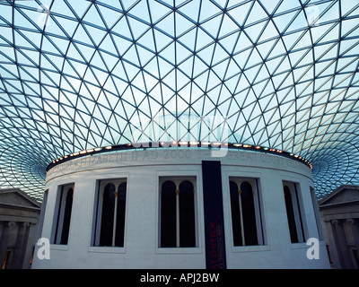 Great Court British Museum London England Stock Photo