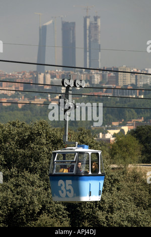 El Teleférico, Madrid, Spain Stock Photo