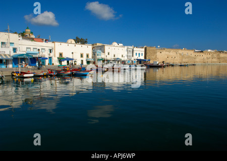 The waterfront, Medina and Kasbah in Bizerte Stock Photo