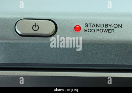 Sleep mode or standby mode indicator Stock Photo