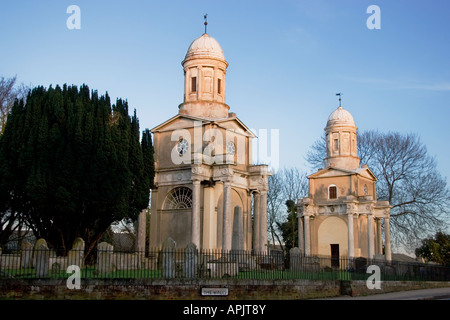 Mistley Towers, Essex, England Stock Photo