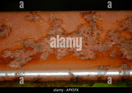 A Rusting Metal Surface. Stock Photo