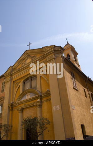 Chapelle de la Tres Sainte Trinite et de Saint Suaire, Cours Saleya, NICE France Stock Photo