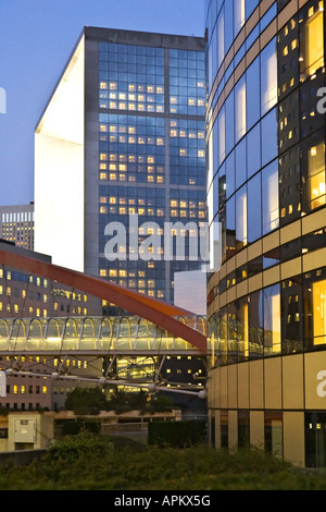 office buildings in La-Defense, France, La-Defense, Paris Stock Photo