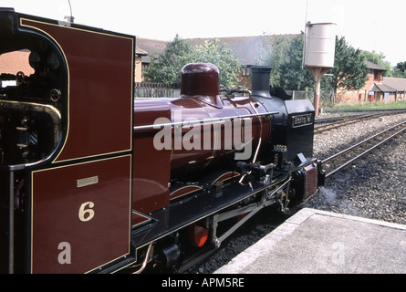 Narrow Gauge Steam Locomotive Blickling Hall Bure Valley Railway Norfolk UK Stock Photo