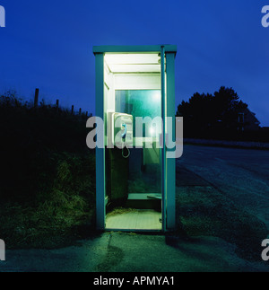 Telephone booth Stock Photo