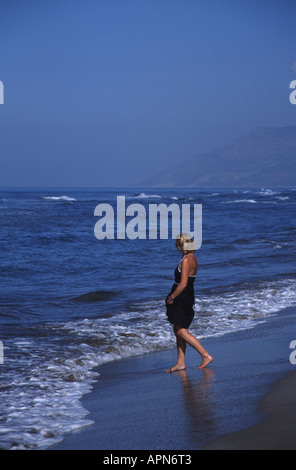 TURKEY Patara Beach on the Lycian coast near Kalkan Stock Photo