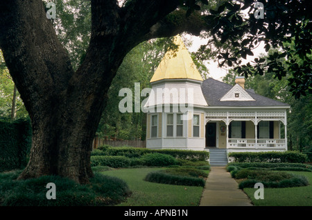 House at Government Street in Mobile Alabama USA Stock Photo