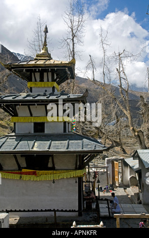 Muktinath Temple. Annapurna circuit trek. Mustang. Nepal Stock Photo