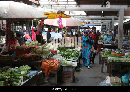 Central Market Kuala Terengganu Malaysia Stock Photo