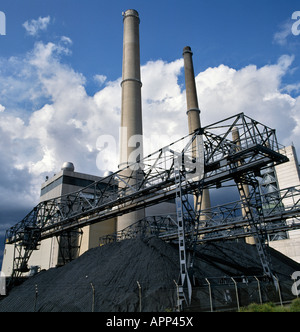 COAL FIRED POWER STATION GERMANY Stock Photo