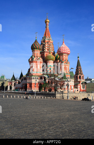 Church architecture, St. Basil's cathedral (16th century), Kremlin, Red square, Moscow, Russia Stock Photo