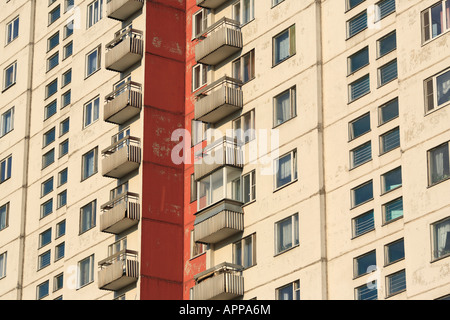 1980s apartment buildings, Moscow, Russia Stock Photo