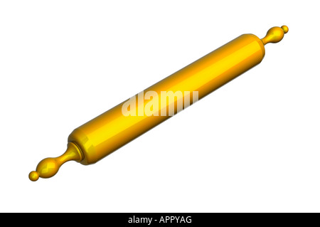 Rolling pin Stock Photo