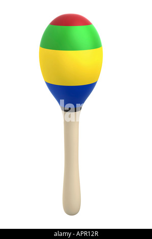 Musical instrument Maracas Stock Photo